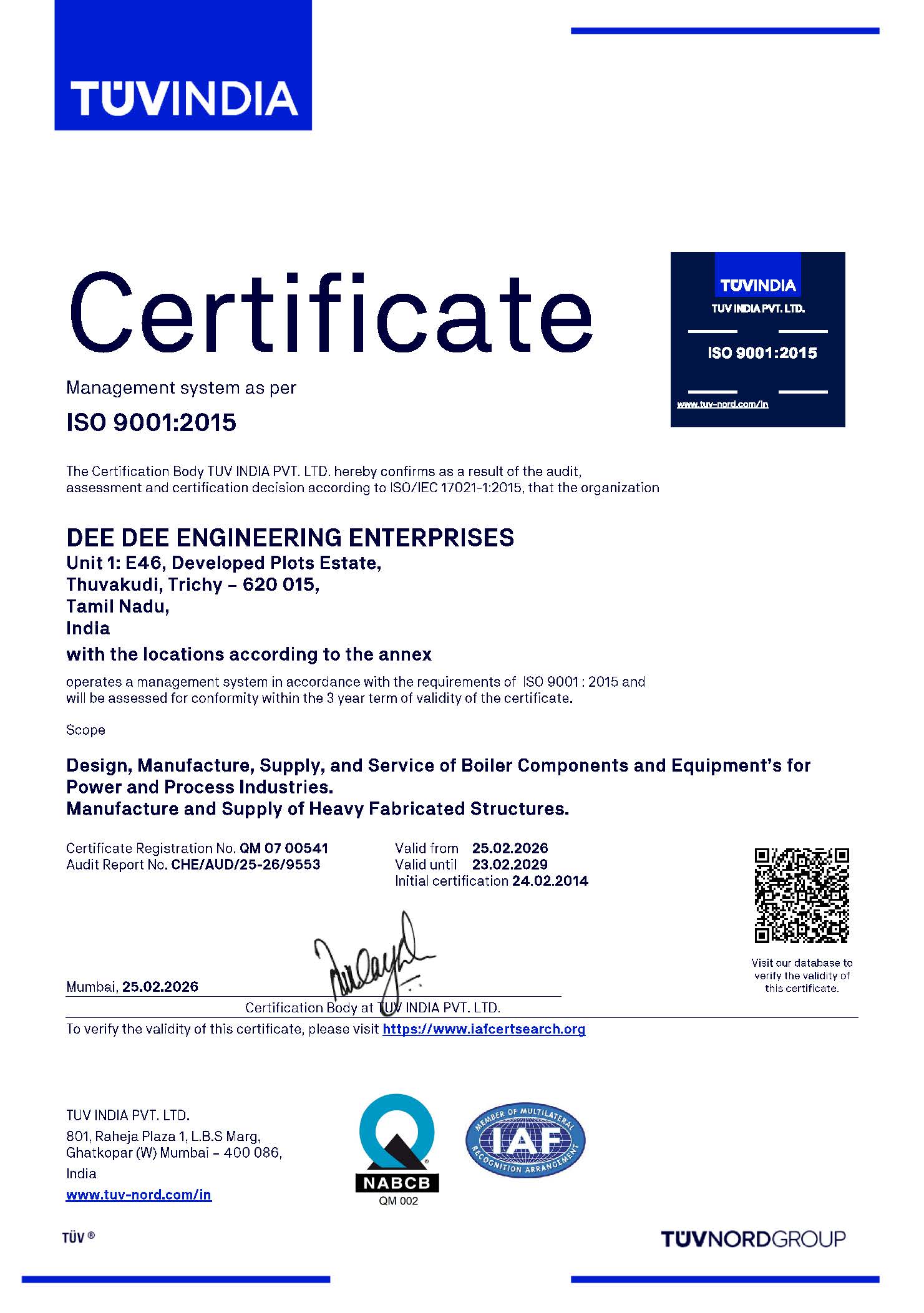 ISO 9001:2015